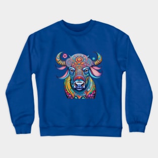 Buffalo in the Chinese horoscope Crewneck Sweatshirt